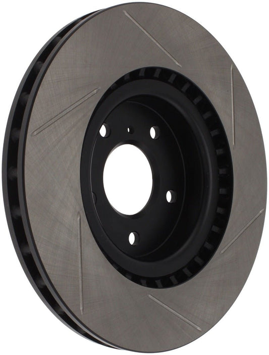 Stoptech - StopTech Power Slot 03 - 07 350z/ 03 - 04 G35 w/ Brembo SportStop Slotted Front Right Rotor - Demon Performance
