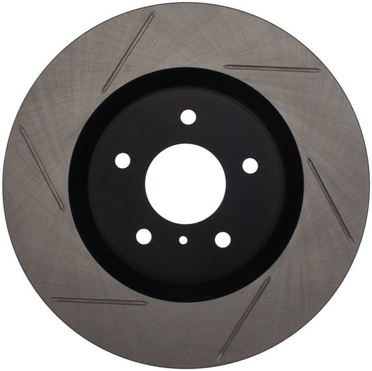 Stoptech - StopTech Power Slot 03 - 07 350z/ 03 - 04 G35 w/ Brembo SportStop Slotted Front Right Rotor - Demon Performance
