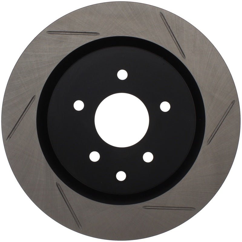 Stoptech - StopTech Power Slot 03 - 07 350z/ 03 - 04 G35 w/ Brembo SportStop Slotted Rear Left Rotor - Demon Performance