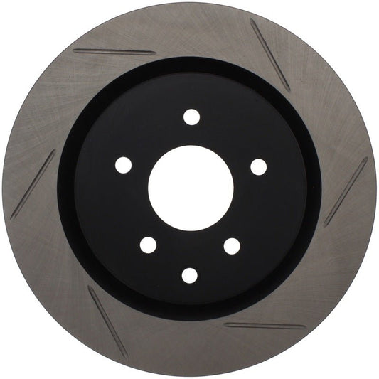 Stoptech - StopTech Power Slot 03 - 07 350z/ 03 - 04 G35 w/ Brembo SportStop Slotted Rear Left Rotor - Demon Performance