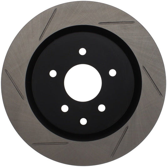 Stoptech - StopTech Power Slot 03 - 07 350z/ 03 - 04 G35 w/ Brembo SportStop Slotted Rear Right Rotor - Demon Performance