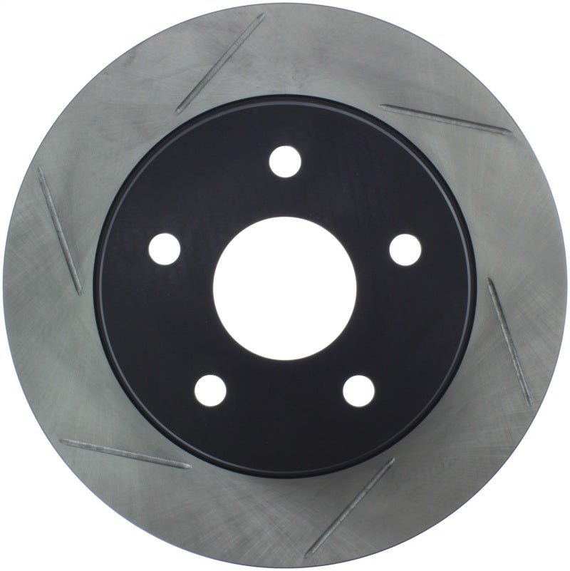 Stoptech - StopTech Power Slot 04 - 09 Dodge Durango / 02 - 05 Ram 1500 Front Right Slotted Rotor - Demon Performance