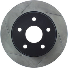 Stoptech - StopTech Power Slot 04 - 09 Dodge Durango / 02 - 05 Ram 1500 Front Right Slotted Rotor - Demon Performance