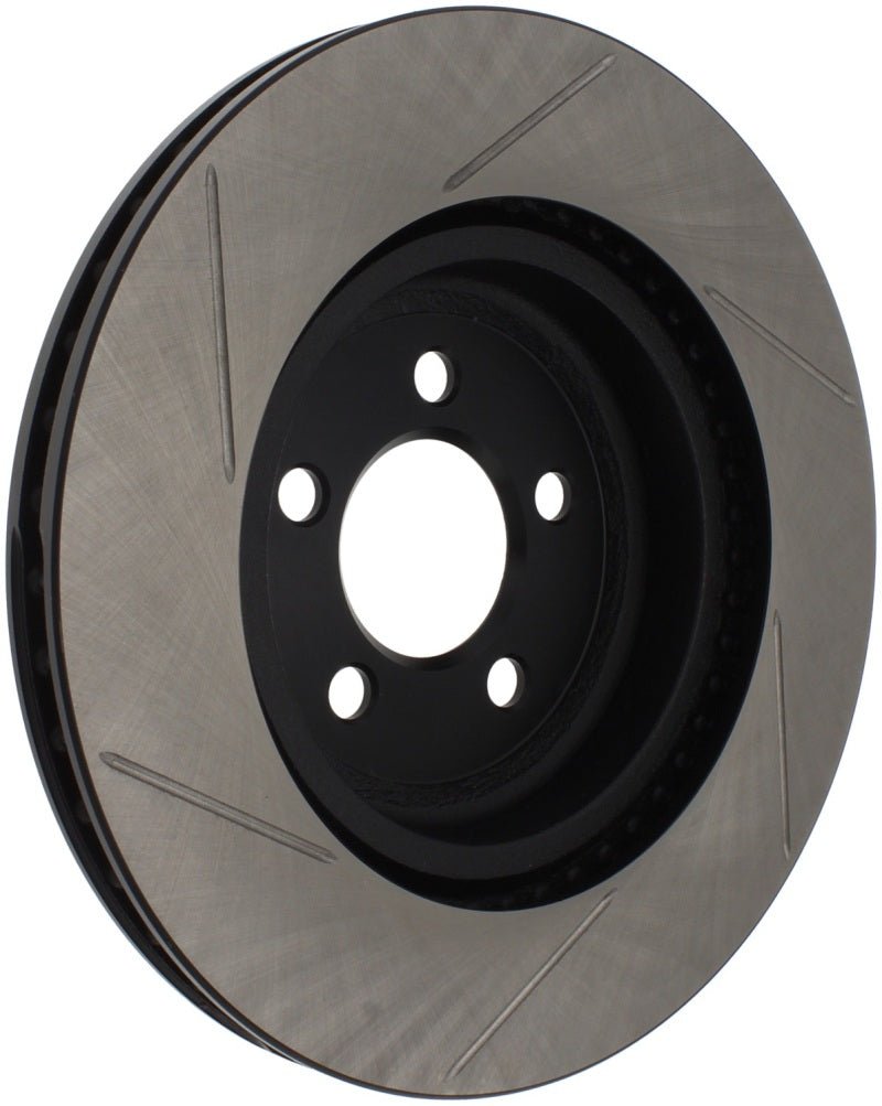 Stoptech - StopTech Power Slot 05 Chrysler 300C 5.7L V8 w/ Vented Rear Disc Front Left SportStop Slotted Rotor - Demon Performance
