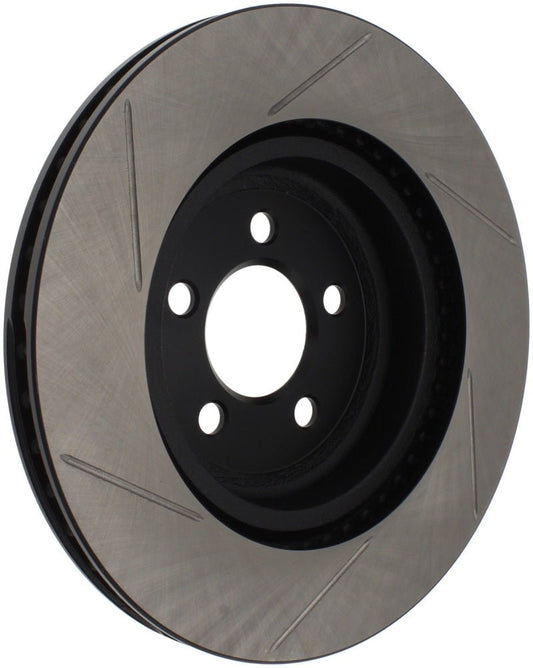 Stoptech - StopTech Power Slot 05 Chrysler 300C 5.7L V8 w/ Vented Rear Disc Front Left SportStop Slotted Rotor - Demon Performance