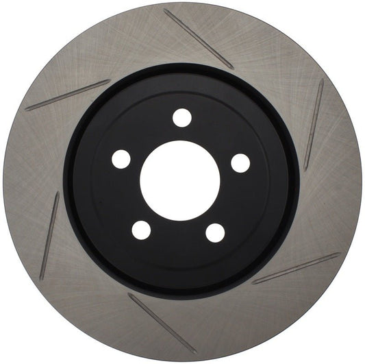 Stoptech - StopTech Power Slot 05 Chrysler 300C 5.7L V8 w/ Vented Rear Disc Front Left SportStop Slotted Rotor - Demon Performance