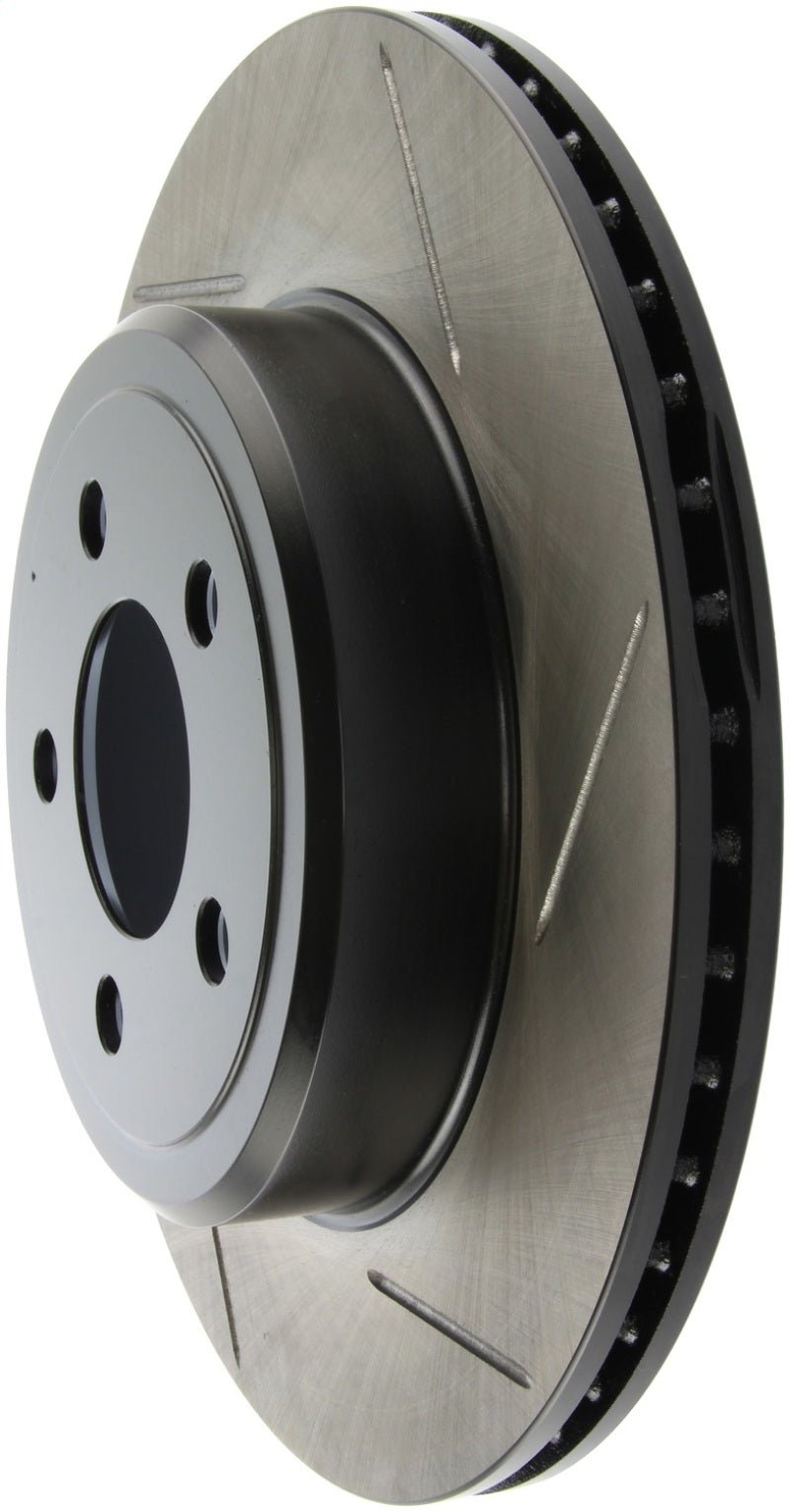 Stoptech - StopTech Power Slot 05 Chrysler 300C 5.7L V8 w/ Vented Rear Disc Rear Left SportStop Slotted Rotor - Demon Performance