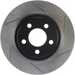Stoptech - StopTech Power Slot 05 Chrysler 300C 5.7L V8 w/ Vented Rear Disc Rear Left SportStop Slotted Rotor - Demon Performance