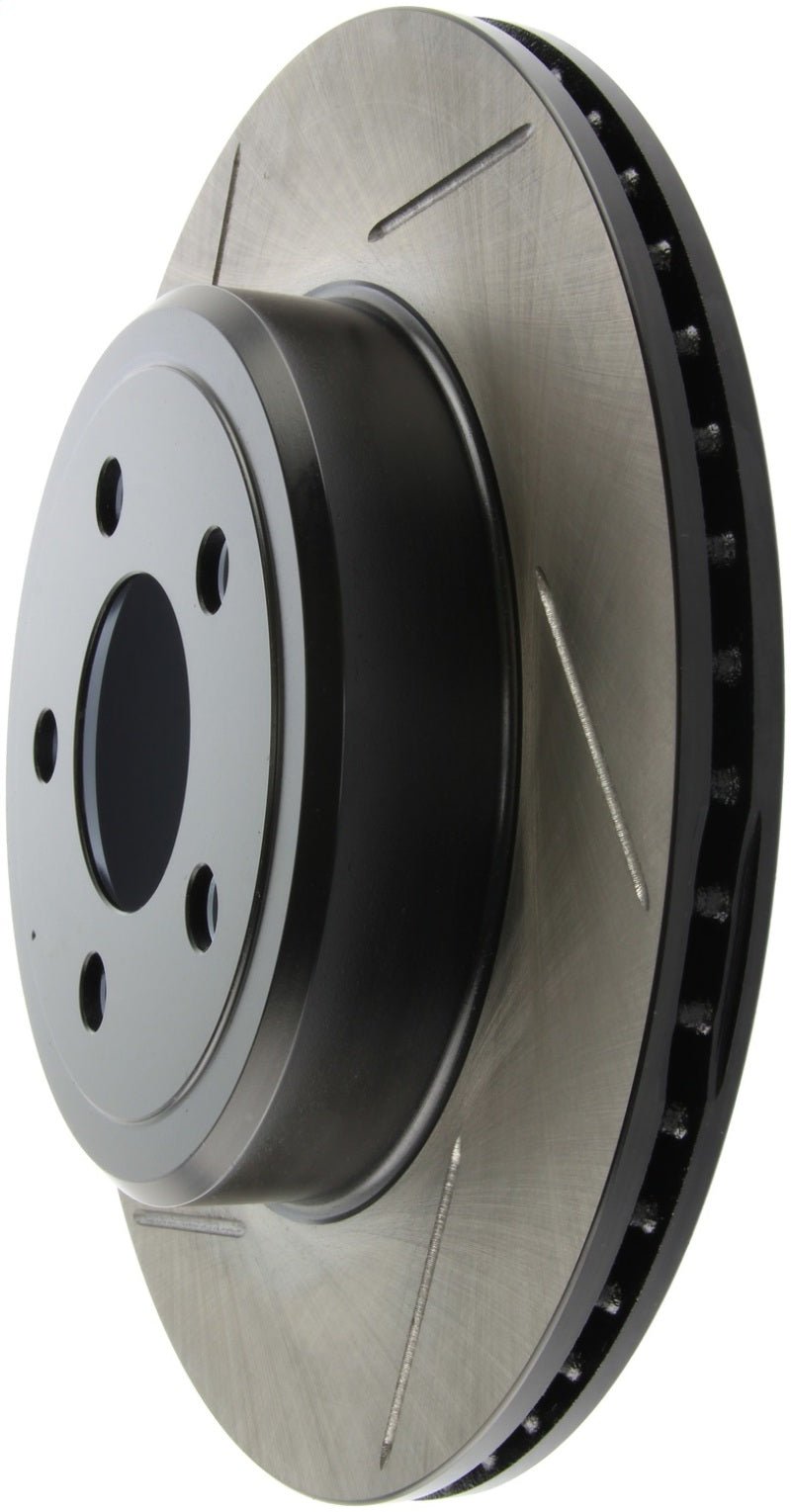 Stoptech - StopTech Power Slot 05 Chrysler 300C 5.7L V8 w/ Vented Rear Disc Rear Right SportStop Slotted Rotor - Demon Performance