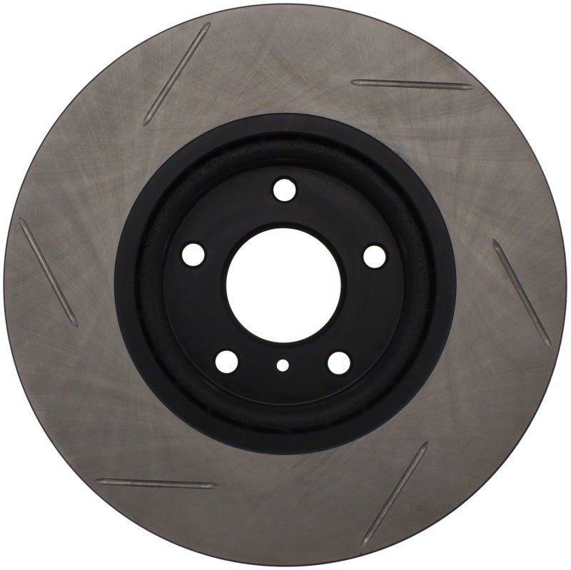 Stoptech - StopTech Power Slot 06 - 07 350Z / 05 - 07 G35 / 06 - 07 G35X SportStop Slotted Front Left Rotor - Demon Performance