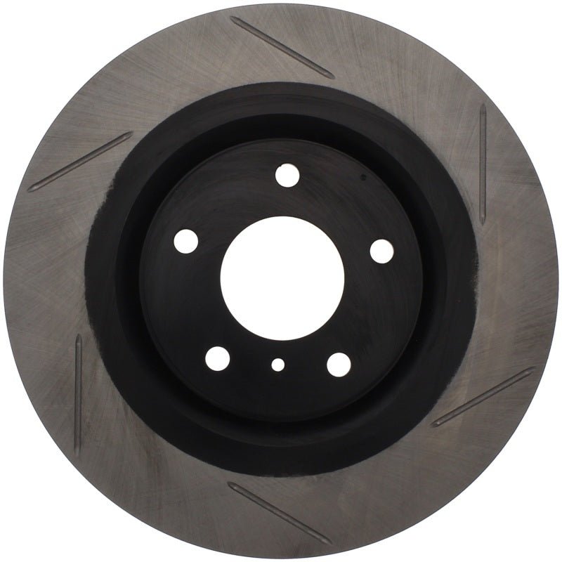 Stoptech - StopTech Power Slot 06 - 07 350Z / 05 - 07 G35 / 06 - 07 G35X SportStop Slotted Front Right Rotor - Demon Performance