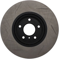 Stoptech - StopTech Power Slot 06 - 07 350Z / 05 - 07 G35 / 06 - 07 G35X SportStop Slotted Front Right Rotor - Demon Performance