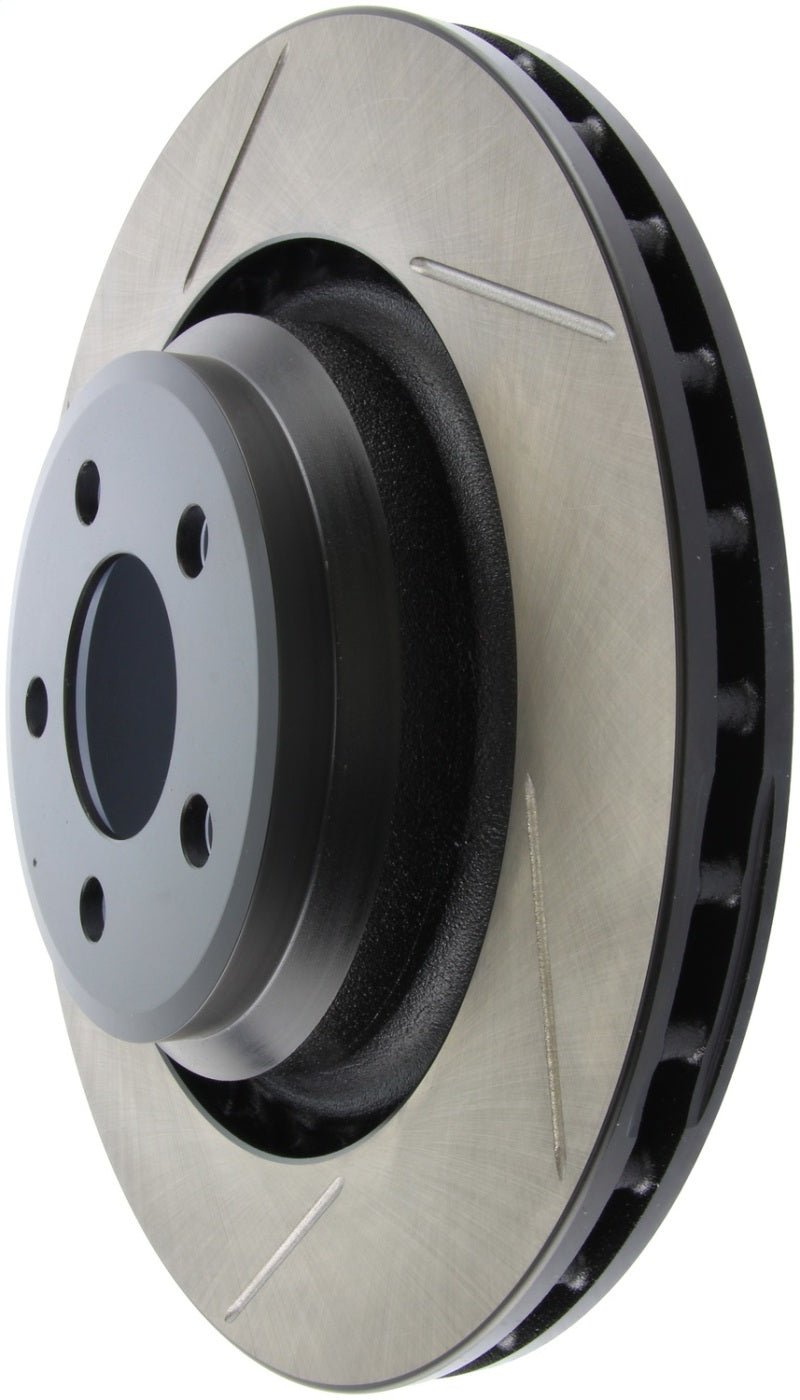 Stoptech - StopTech Power Slot 06 - 07 Chrysler SRT - 8 Rear Right Slotted Rotor - Demon Performance