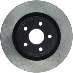 Stoptech - StopTech Power Slot 06 - 08 Grand Cherokee SRT - 8 Front Right Slotted Rotor - Demon Performance
