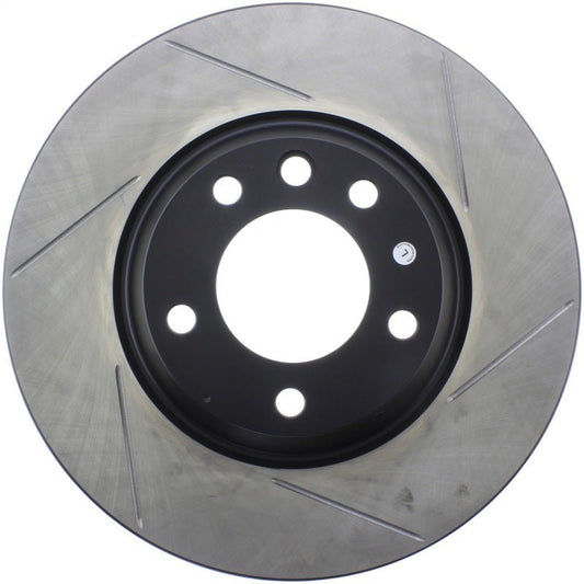 Stoptech - StopTech Power Slot 07 - 10 Audi Q7 / 03 - 10 Porsche Cayenne Left Front Slotted Rotor - Demon Performance
