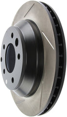 Stoptech - StopTech Power Slot 07 - 10 Audi Q7 / 03 - 10 Porsche Cayenne Right Rear Slotted Rotor - Demon Performance