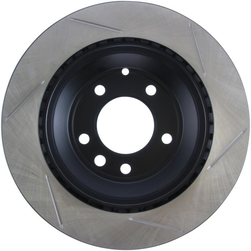 Stoptech - StopTech Power Slot 07 - 10 Audi Q7 / 03 - 10 Porsche Cayenne Right Rear Slotted Rotor - Demon Performance