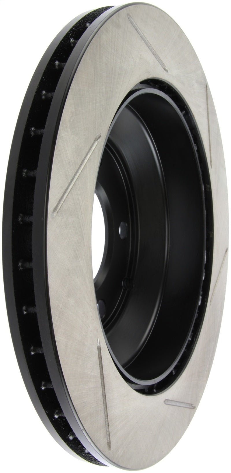 Stoptech - StopTech Power Slot 07 - 10 Audi Q7 / 03 - 10 Porsche Cayenne Right Rear Slotted Rotor - Demon Performance