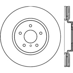 Stoptech - StopTech Power Slot 09 Nissan 370z / 08 - 09 Infiniti G37 Slotted Front Left CRYO Rotor - Demon Performance
