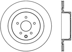 Stoptech - StopTech Power Slot 09 Nissan 370z / 08 - 09 Infiniti G37 Slotted Rear Left CRYO Rotor - Demon Performance