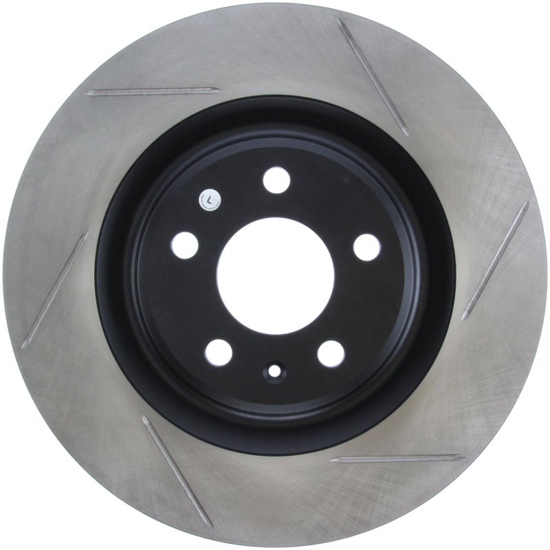 Stoptech - StopTech Power Slot 12 - 13 Audi A6 Quattro/11 - 12 A7 Quattro / 10 - 13 S4 Rear Left Slotted Rotor - Demon Performance