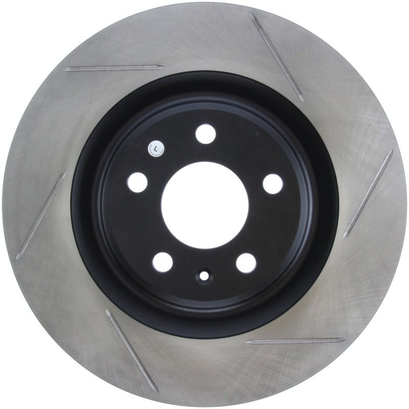 Stoptech - StopTech Power Slot 12 - 13 Audi A6 Quattro/11 - 12 A7 Quattro / 10 - 13 S4 Rear Left Slotted Rotor - Demon Performance