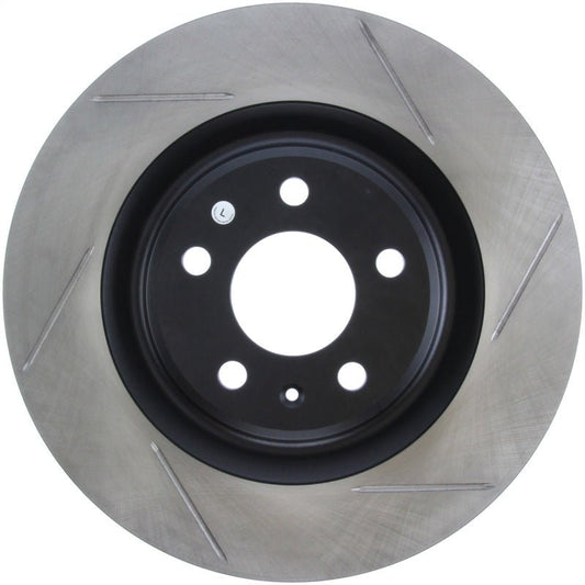 Stoptech - StopTech Power Slot 12 - 13 Audi A6 Quattro/11 - 12 A7 Quattro / 10 - 13 S4 Rear Left Slotted Rotor - Demon Performance