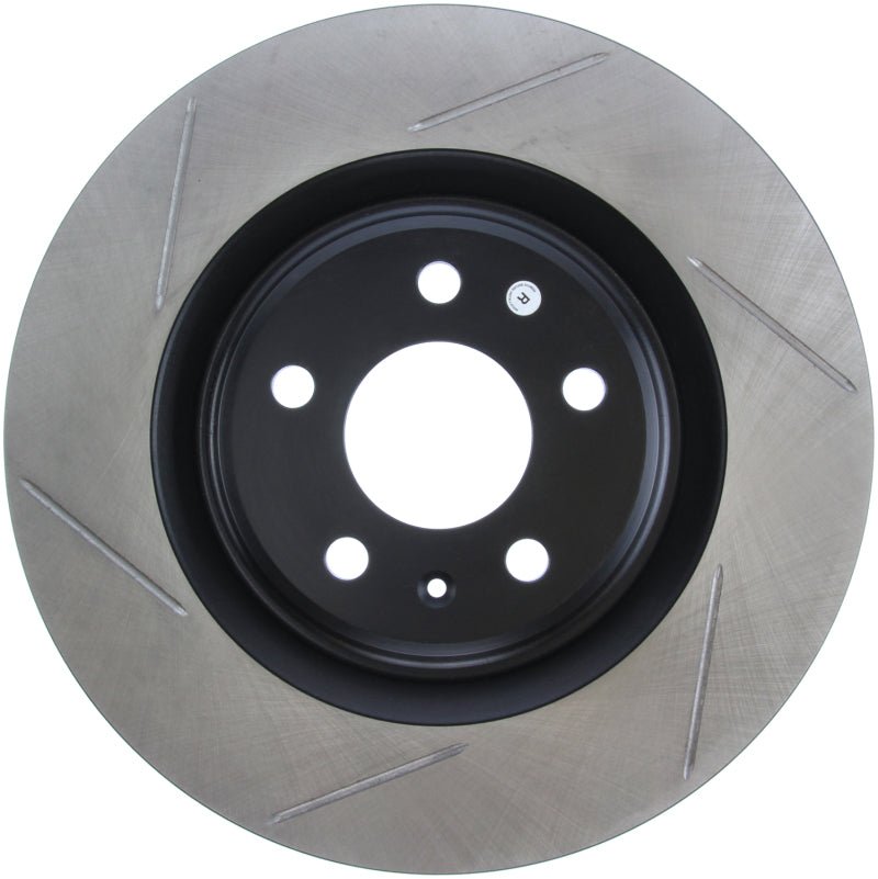 Stoptech - StopTech Power Slot 12 - 13 Audi A6 Quattro/11 - 12 A7 Quattro / 10 - 13 S4 Rear Right Slotted Rotor - Demon Performance