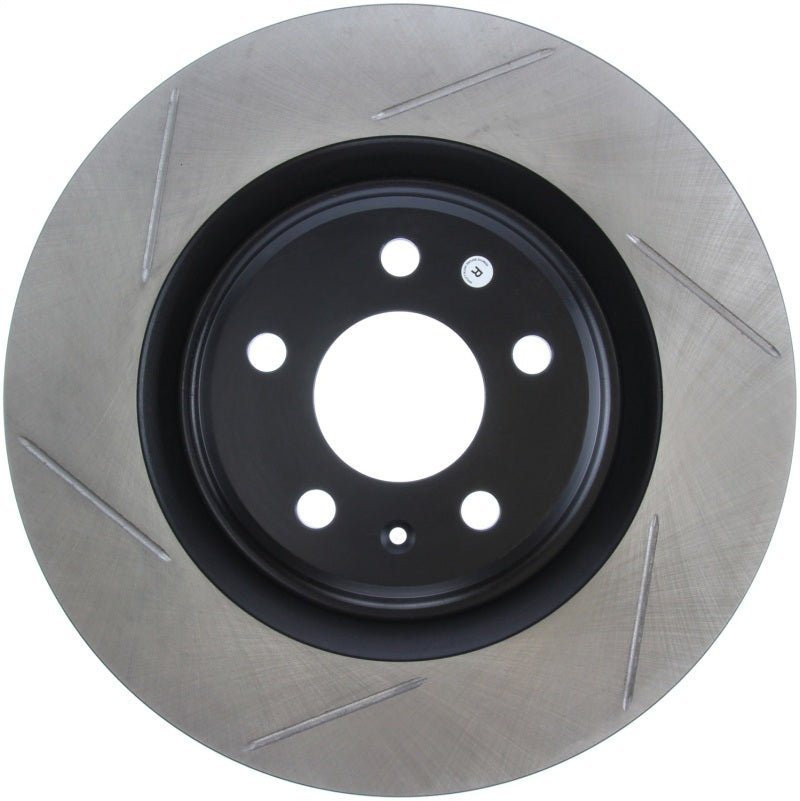 Stoptech - StopTech Power Slot 12 - 13 Audi A6 Quattro/11 - 12 A7 Quattro / 10 - 13 S4 Rear Right Slotted Rotor - Demon Performance