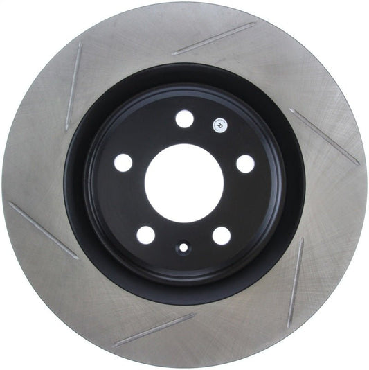 Stoptech - StopTech Power Slot 12 - 13 Audi A6 Quattro/11 - 12 A7 Quattro / 10 - 13 S4 Rear Right Slotted Rotor - Demon Performance