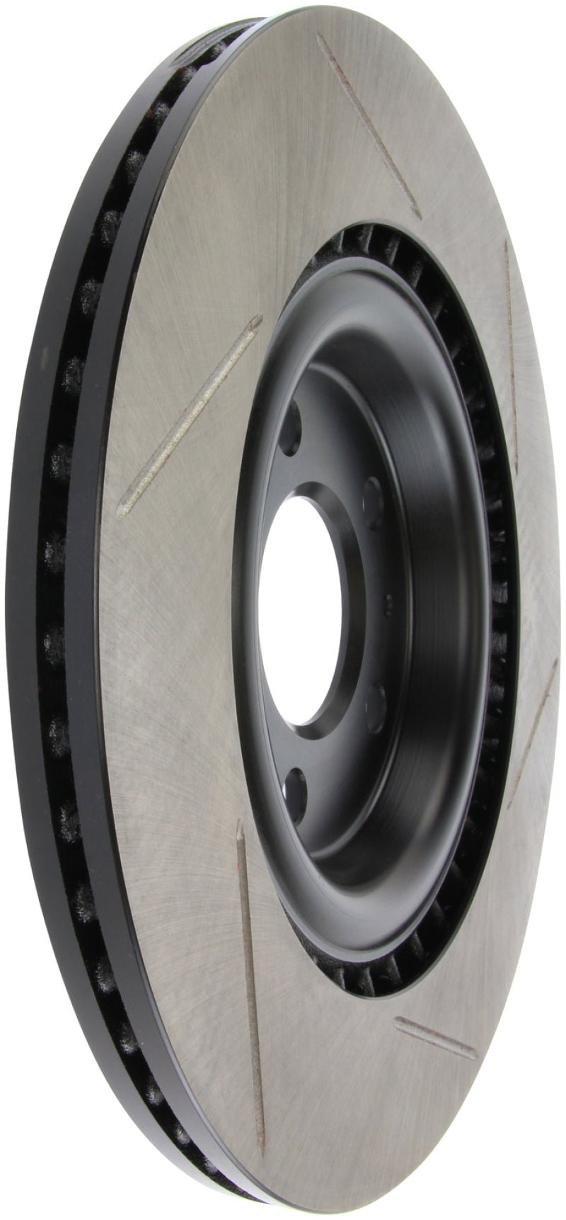 Stoptech - StopTech Power Slot 12 - 13 Audi A6 Quattro/11 - 12 A7 Quattro / 10 - 13 S4 Rear Right Slotted Rotor - Demon Performance