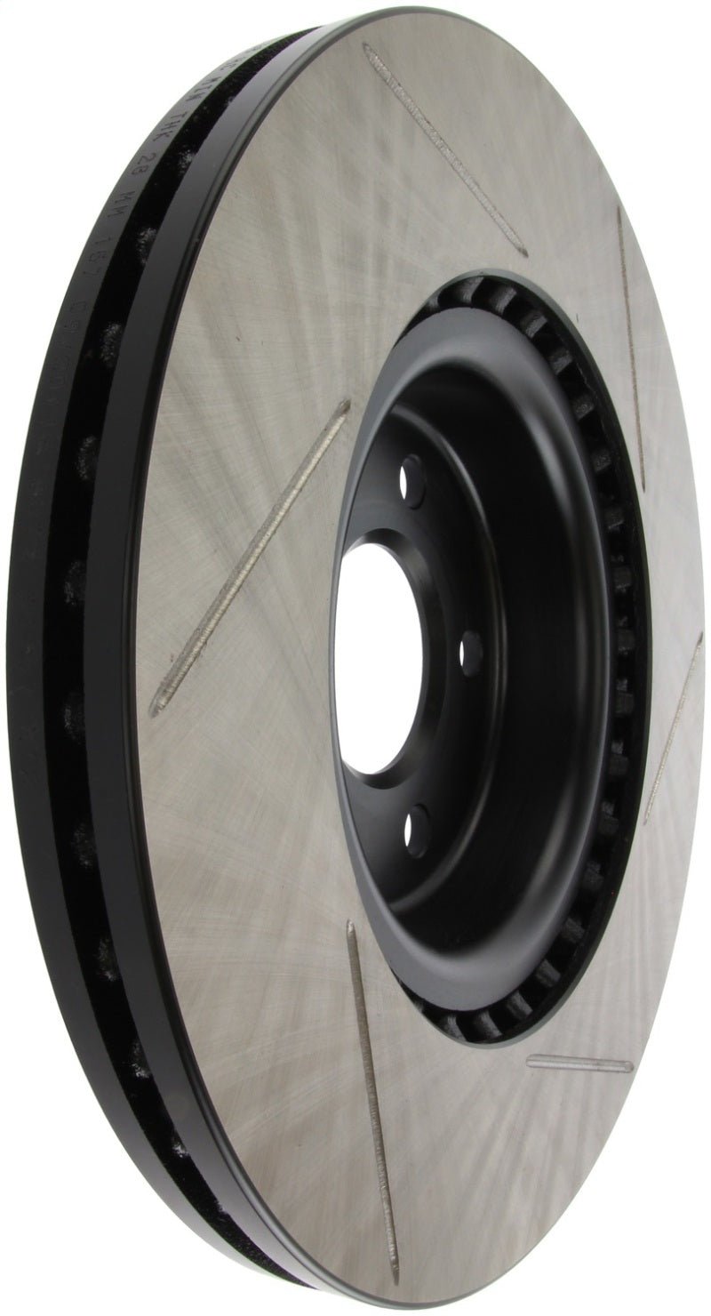 Stoptech - StopTech Power Slot 12 Audi A6 Quattro/11 - 12 A7 Quattro / 07/11 - 13 S4 Front Right Slotted Rotor - Demon Performance