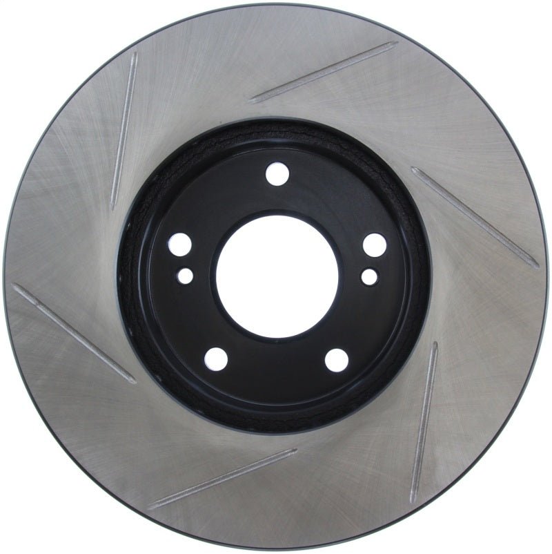 Stoptech - StopTech Power Slot 7/90 - 96 300ZX Slotted Front Left Rotor - Demon Performance