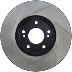 Stoptech - StopTech Power Slot 7/90 - 96 300ZX Slotted Front Left Rotor - Demon Performance