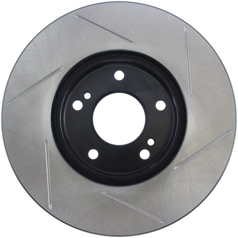 Stoptech - StopTech Power Slot 7/90 - 96 300ZX Slotted Front Right Rotor - Demon Performance