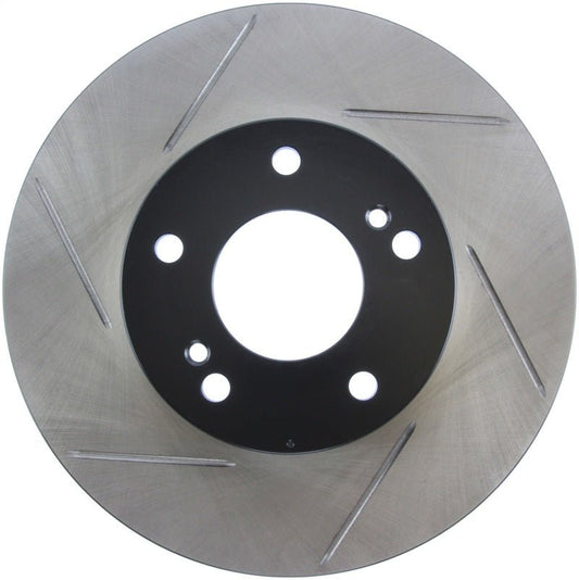 Stoptech - StopTech Power Slot 7/90 - 96 300ZX Slotted Front Right Rotor - Demon Performance