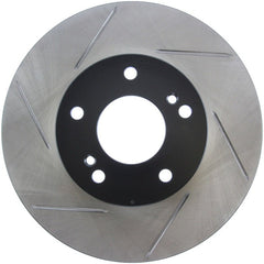 Stoptech - StopTech Power Slot 7/90 - 96 300ZX Slotted Front Right Rotor - Demon Performance
