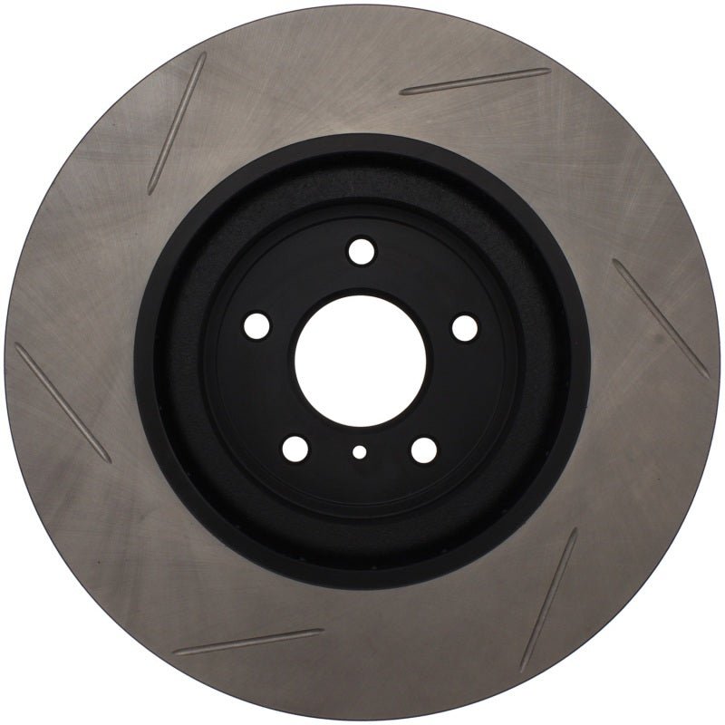 Stoptech - StopTech Power Slot Nissan 370z / Infiniti G37 SportStop Slotted Front Left Rotor - Demon Performance