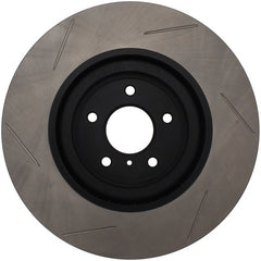 Stoptech - StopTech Power Slot Nissan 370z / Infiniti G37 SportStop Slotted Front Left Rotor - Demon Performance