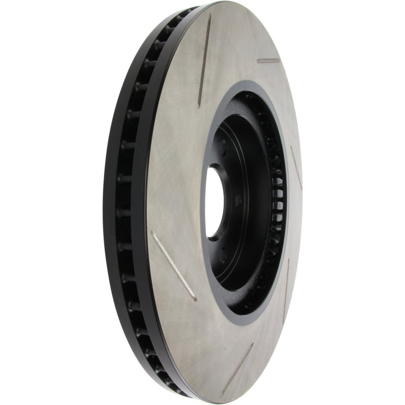 Stoptech - StopTech Power Slot Nissan 370z / Infiniti G37 SportStop Slotted Front Left Rotor - Demon Performance