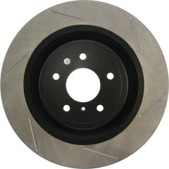 Stoptech - StopTech Power Slot Nissan 370z / Infiniti G37 SportStop Slotted Front Left Rotor - Demon Performance