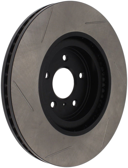 Stoptech - StopTech Power Slot Nissan 370z / Infiniti G37 SportStop Slotted Front Left Rotor - Demon Performance