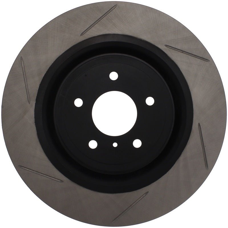 Stoptech - StopTech Power Slot Nissan 370z / Infiniti G37 SportStop Slotted Front Right Rotor - Demon Performance