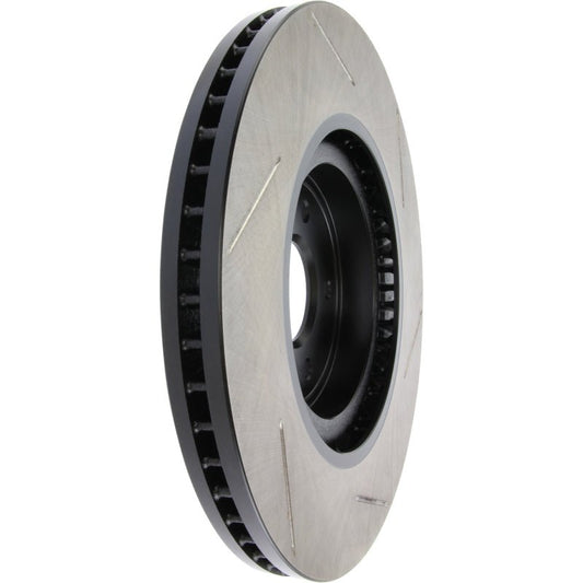 Stoptech - StopTech Power Slot Nissan 370z / Infiniti G37 SportStop Slotted Front Right Rotor - Demon Performance