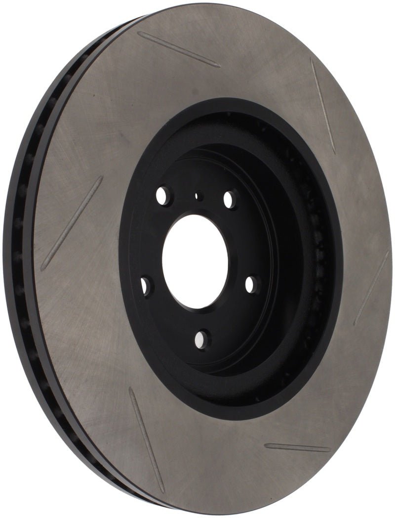 Stoptech - StopTech Power Slot Nissan 370z / Infiniti G37 SportStop Slotted Front Right Rotor - Demon Performance