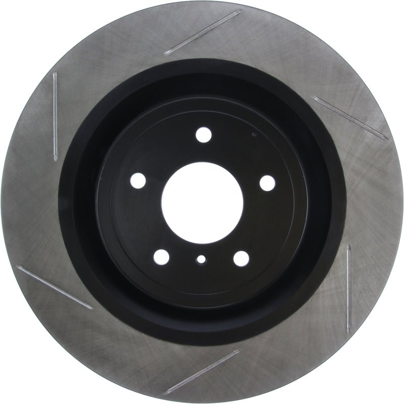 Stoptech - StopTech Power Slot Nissan 370z / Infiniti G37 SportStop Slotted Front Right Rotor - Demon Performance