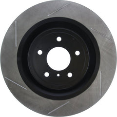 Stoptech - StopTech Power Slot Nissan 370z / Infiniti G37 SportStop Slotted Front Right Rotor - Demon Performance