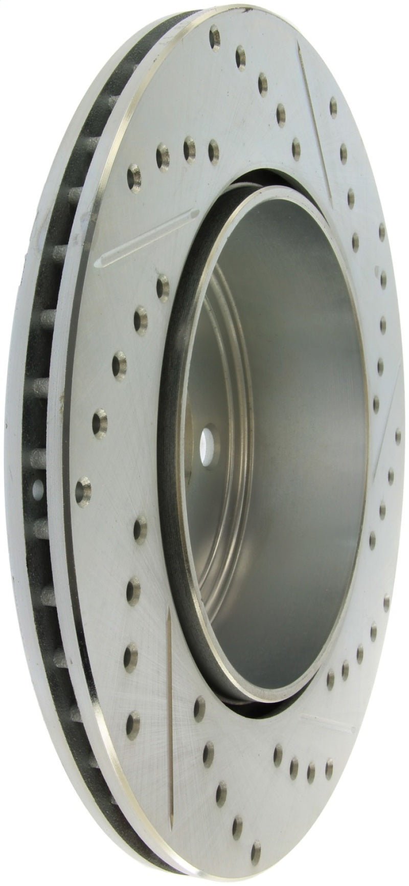 Stoptech - StopTech Select Sport 2011 - 2012 Dodge Challenger RT Drilled and Slotted Rear Right Brake Rotor - Demon Performance