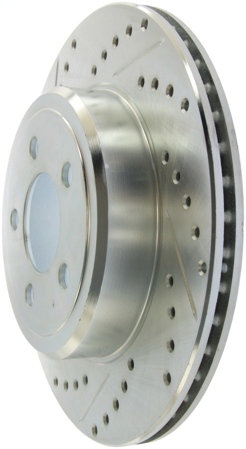 Stoptech - StopTech Select Sport 2011 - 2012 Dodge Challenger RT Drilled and Slotted Rear Right Brake Rotor - Demon Performance