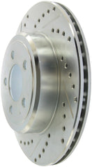 Stoptech - StopTech Select Sport 2011 - 2012 Dodge Challenger RT Drilled and Slotted Rear Right Brake Rotor - Demon Performance